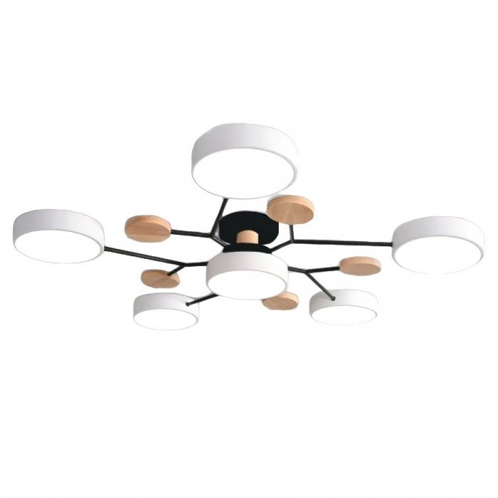 LED Ceiling Lamp in Natural Branch Style