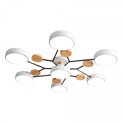 LED Ceiling Lamp in Natural Branch Style