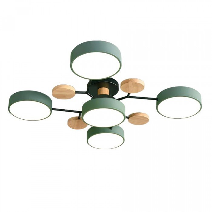 LED Ceiling Lamp in Natural Branch Style