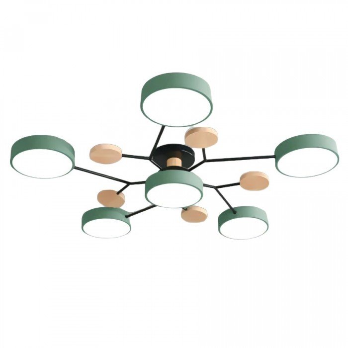 LED Ceiling Lamp in Natural Branch Style