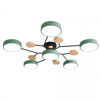 LED Ceiling Lamp in Natural Branch Style