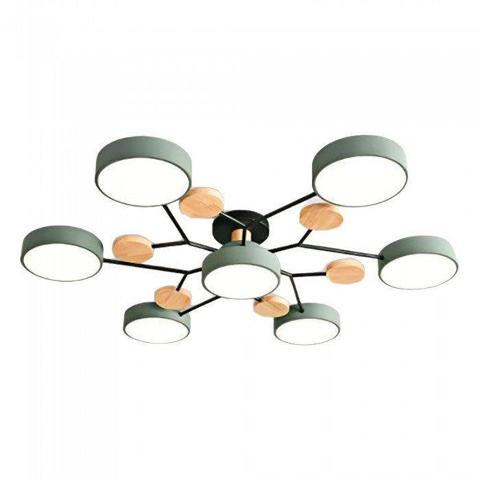 LED Ceiling Lamp in Natural Branch Style