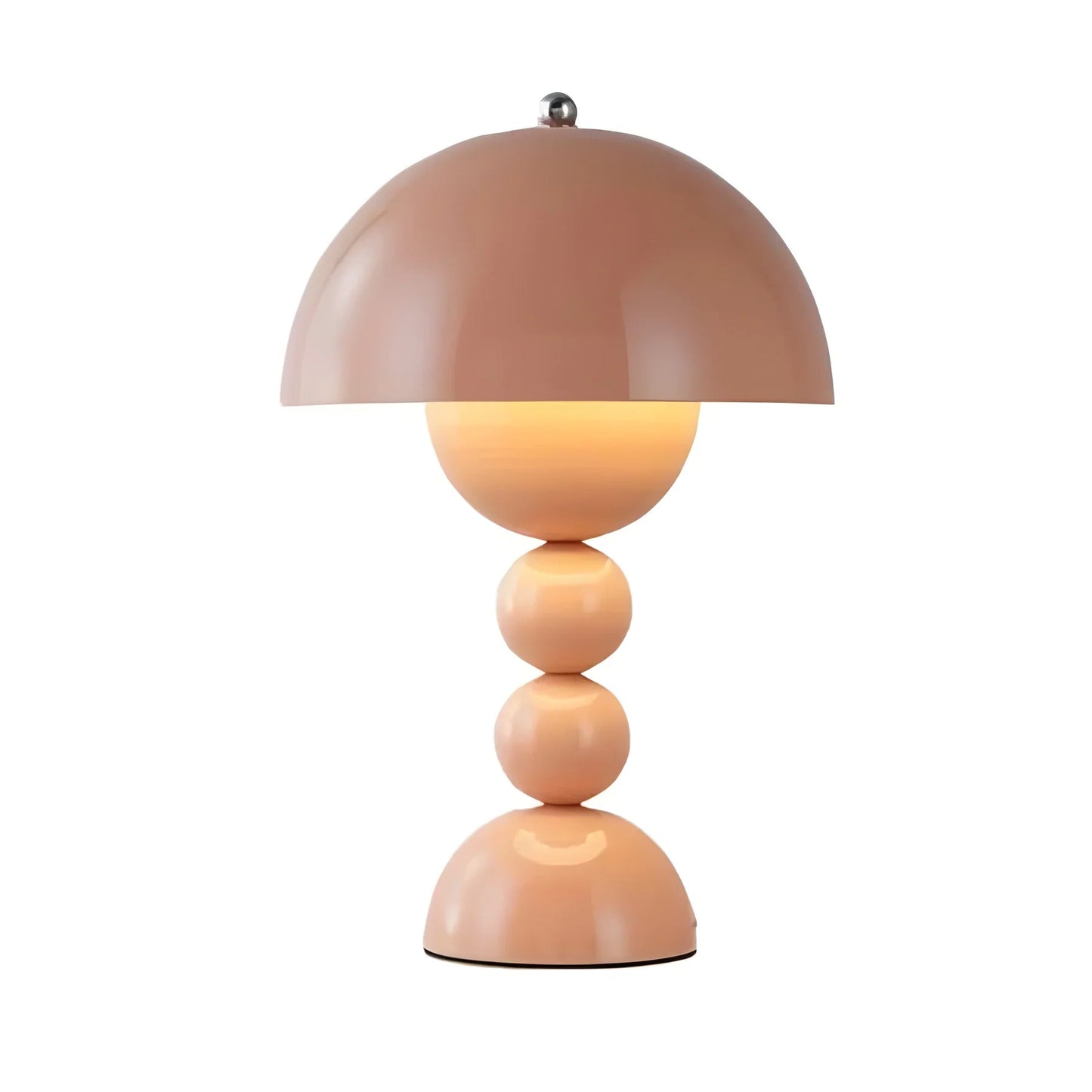 Scandinavian Table Lamp with Gold Accents – Modern Design Lamp for Living Room, Bedroom & Office