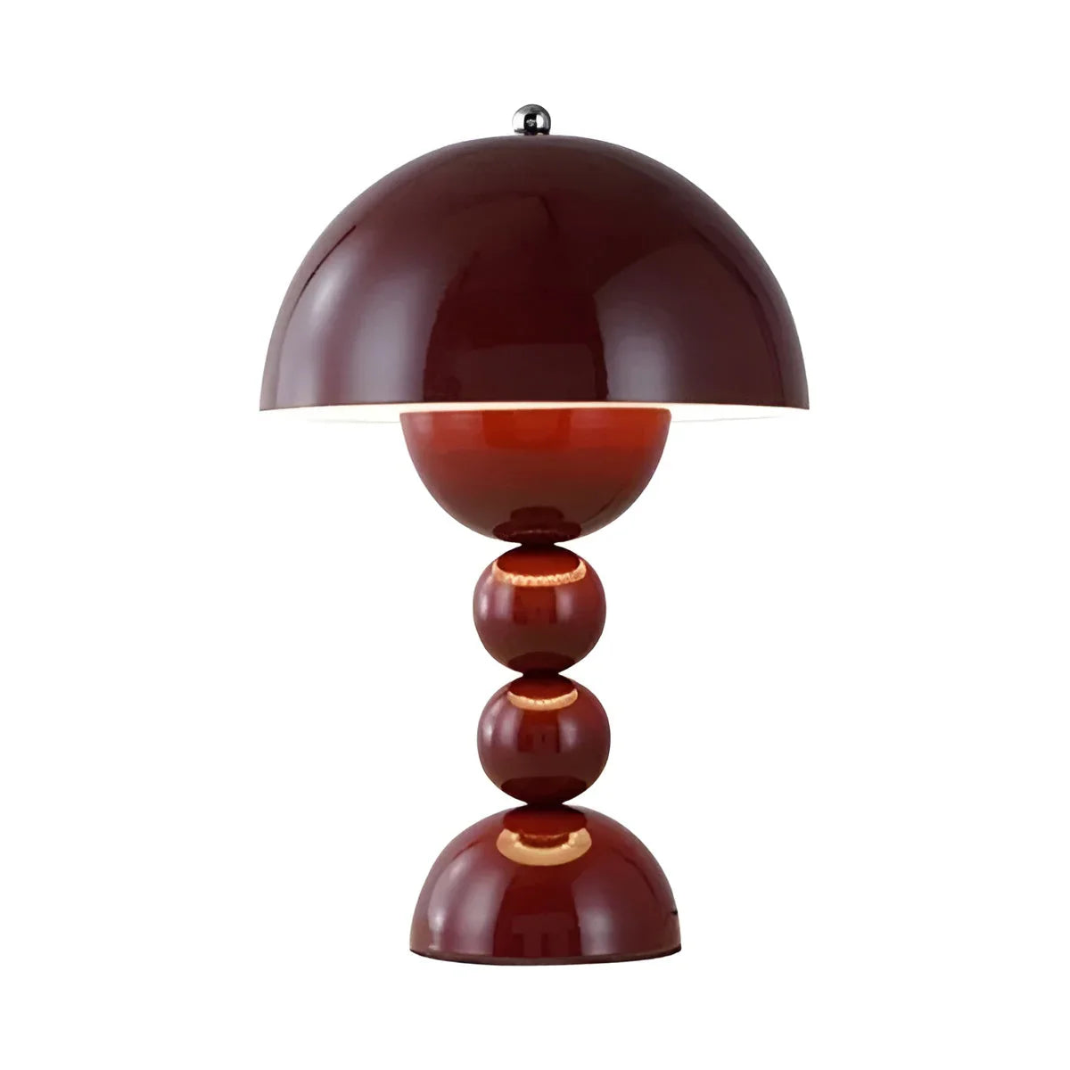 Scandinavian Table Lamp with Gold Accents – Modern Design Lamp for Living Room, Bedroom & Office