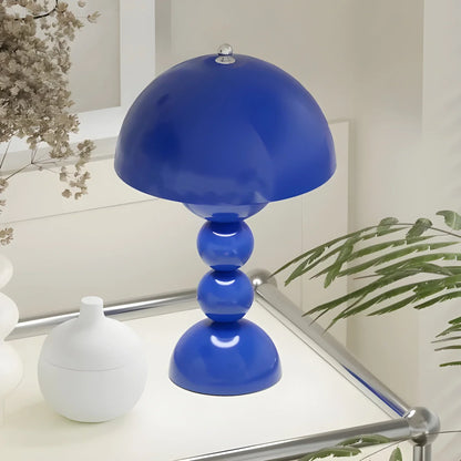 Scandinavian Table Lamp with Gold Accents – Modern Design Lamp for Living Room, Bedroom & Office