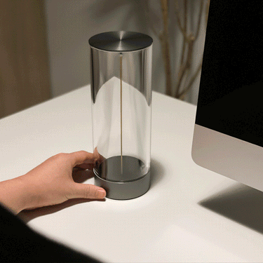 Cylindrical Magnetic Table Lamp with Soft Light Technology
