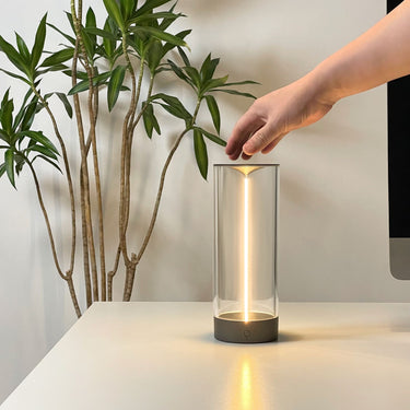 Cylindrical Magnetic Table Lamp with Soft Light Technology
