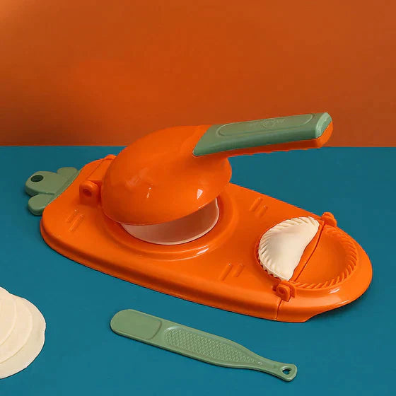 Practical Dumpling Maker with Lever Mechanism – For Quick and Easy Dumpling Preparation