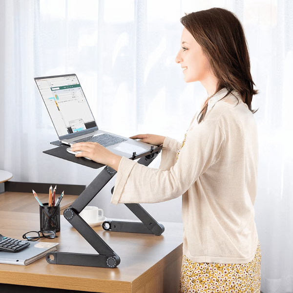 360° Rotatable Laptop Stand for Optimal Positioning