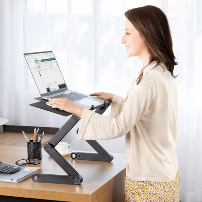 360° Rotatable Laptop Stand for Optimal Positioning
