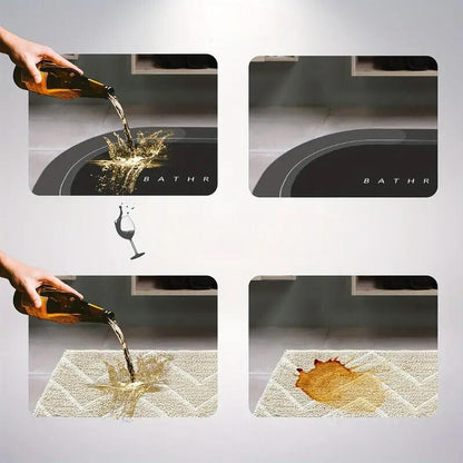 Non-Slip Mat with Quick-Drying Surface
