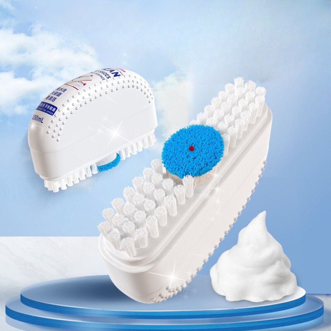 Practical 2-in-1 Shoe Brush for Effective Shoe Care