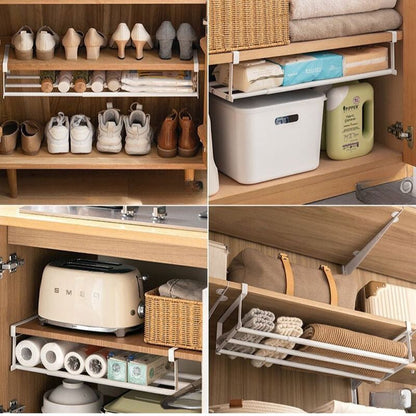 Shelf Extension for Easy Installation Without Drilling