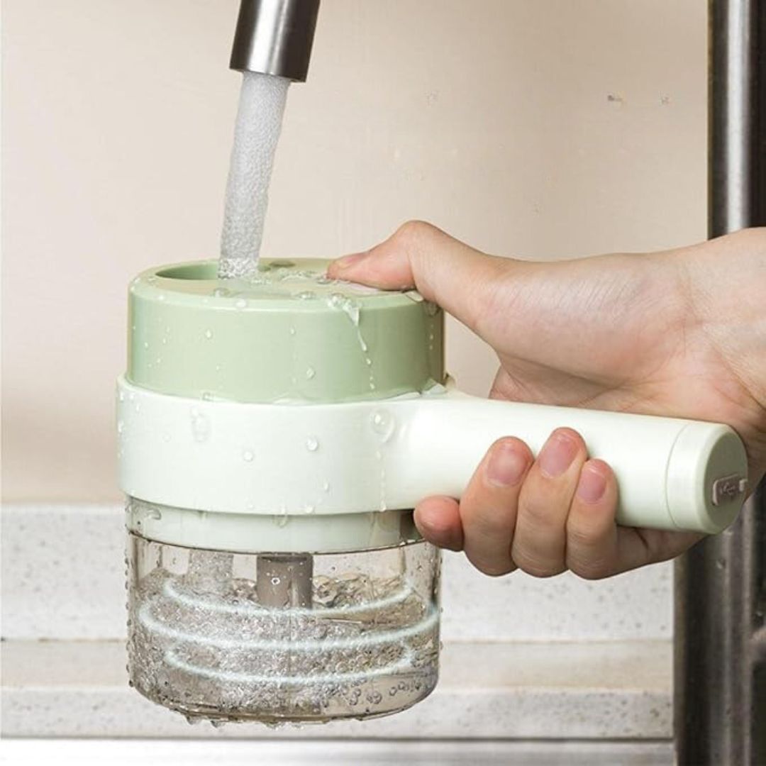 Fast-Cutting Electric Vegetable Chopper