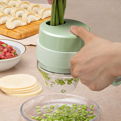 Fast-Cutting Electric Vegetable Chopper