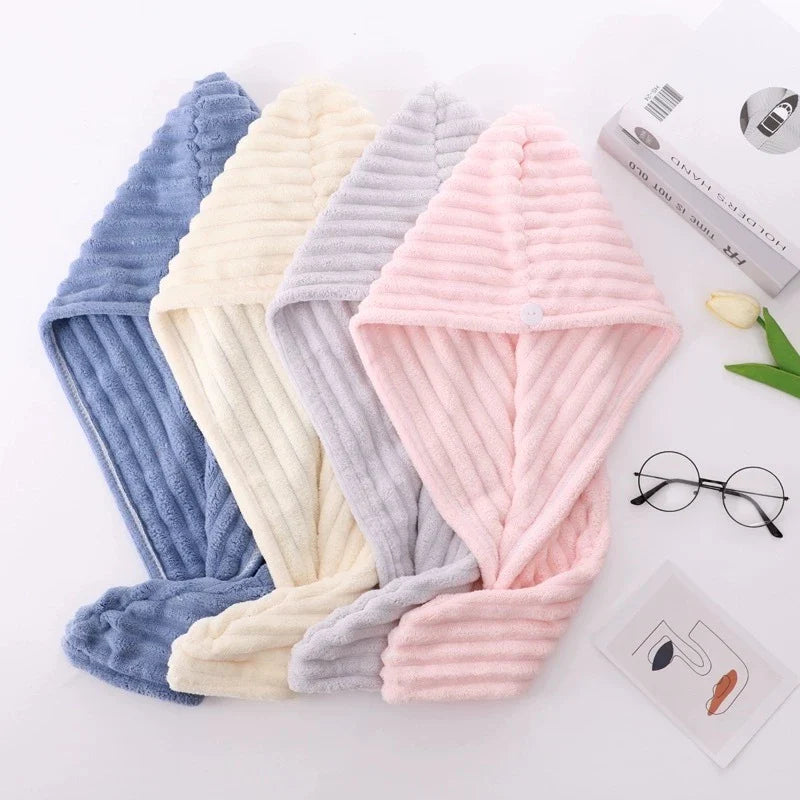 Soft Hair Drying Towel for Quick Hair Drying
