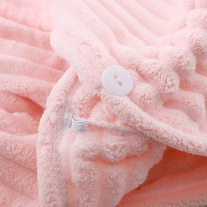 Soft Hair Drying Towel for Quick Hair Drying