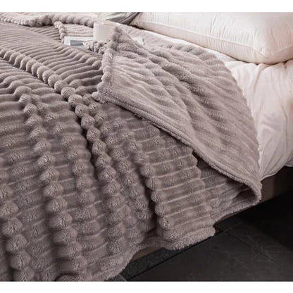 Extra large plush cozy blanket