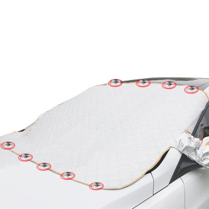 Winter-Resistant Magnetic Windshield Cover