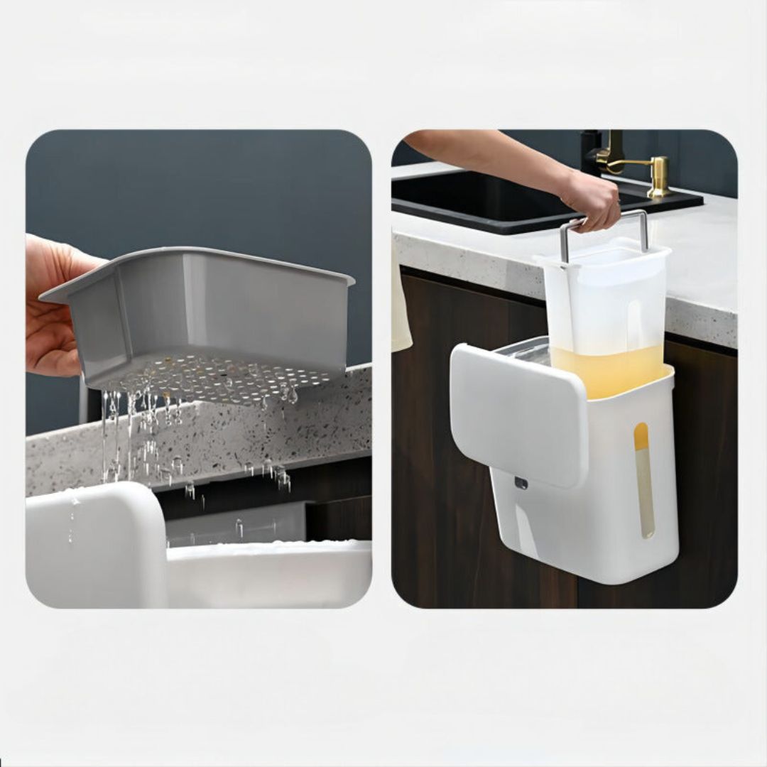 Kitchen Waste Bin with Integrated Collection System