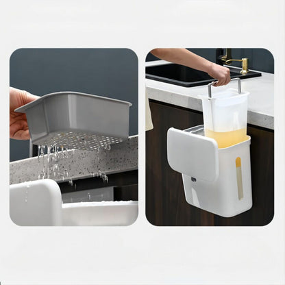 Kitchen Waste Bin with Integrated Collection System
