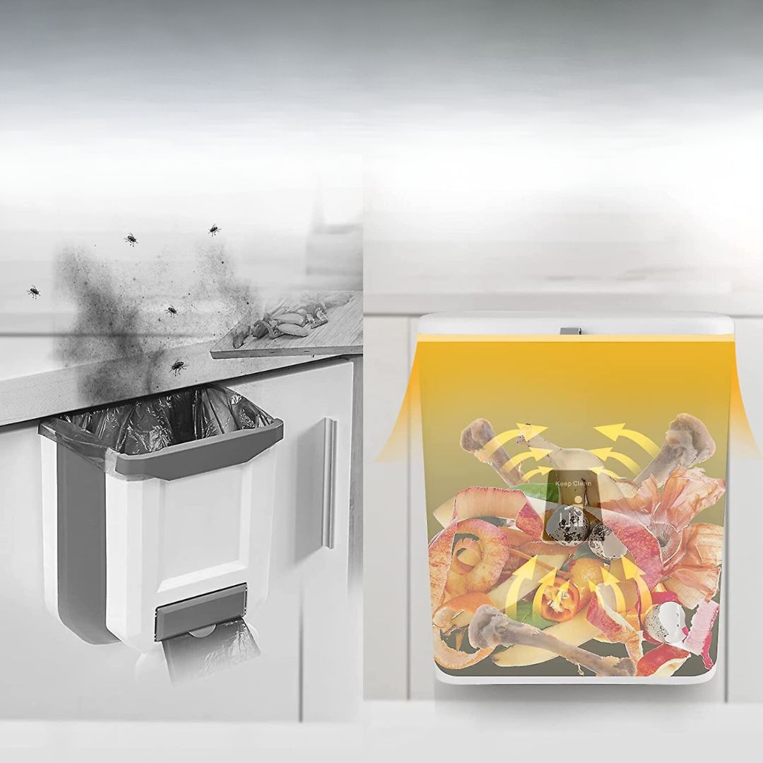 Kitchen Waste Bin with Integrated Collection System