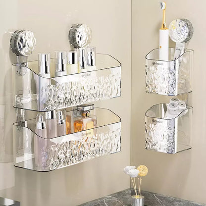 Suction Cup Wall Shelf for Bathroom and Shower
