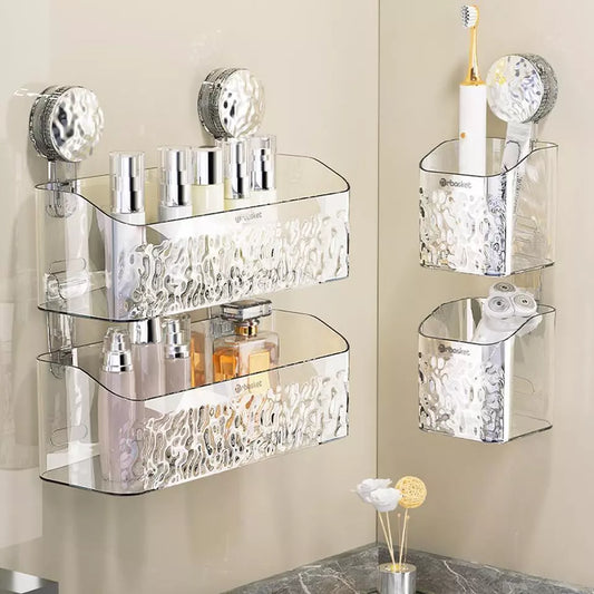 Suction Cup Wall Shelf for Bathroom and Shower