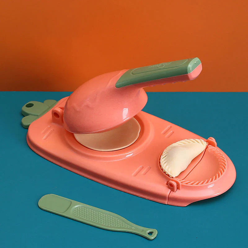 Practical Dumpling Maker with Lever Mechanism – For Quick and Easy Dumpling Preparation
