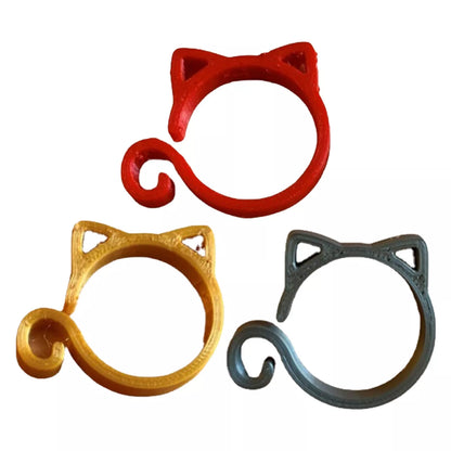 Cat-Shaped Plant Support Clip – Cute Plant Holder for Garden and Houseplants