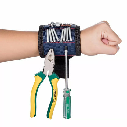 Magnetic Tool Holder Bracelet for Screws, Nails, and Small Parts – Practical Accessory for Craftsmen