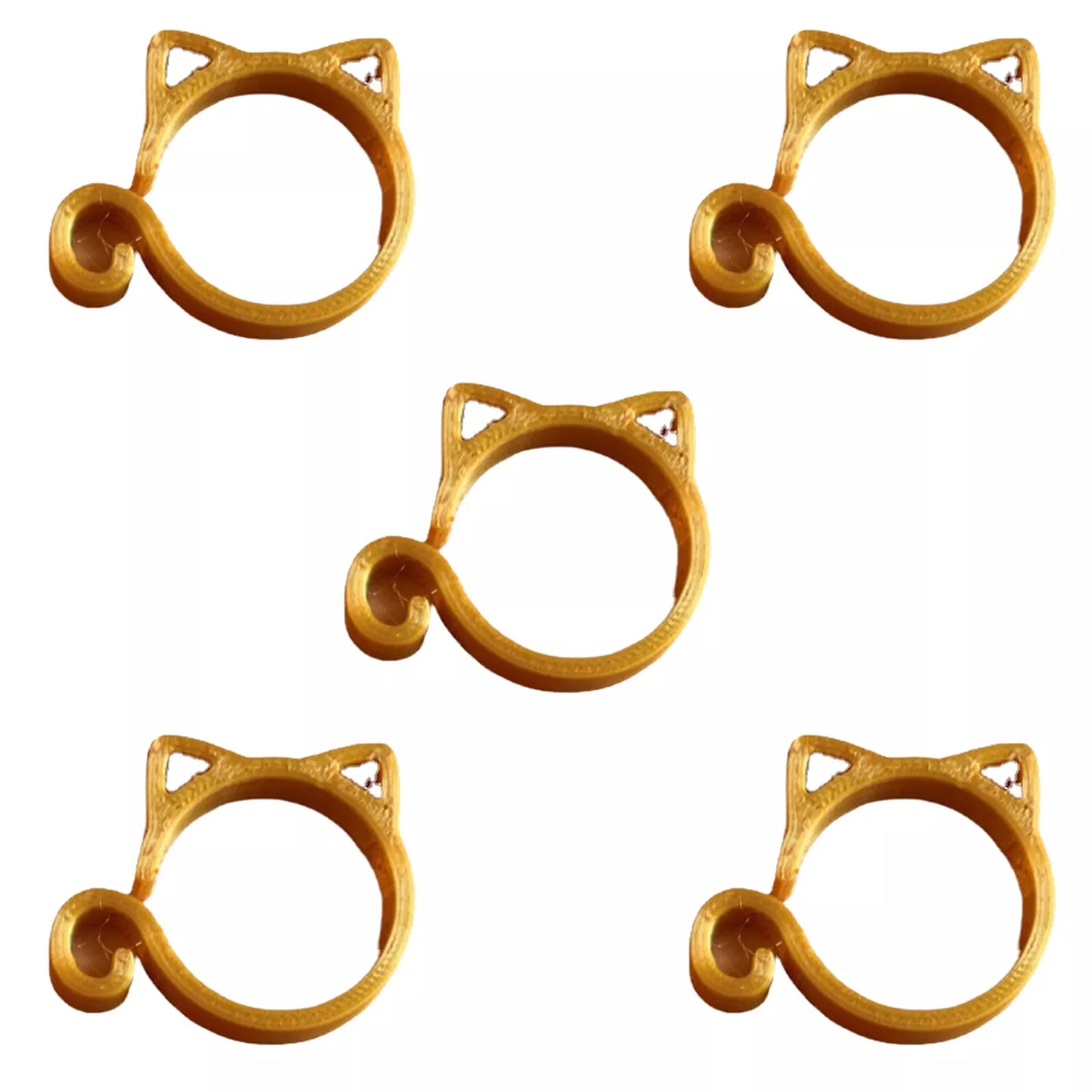Cat-Shaped Plant Support Clip – Cute Plant Holder for Garden and Houseplants
