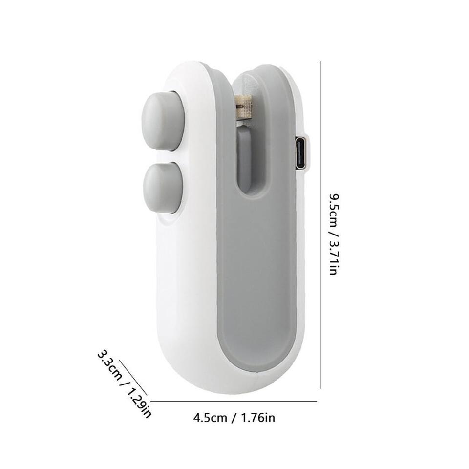 Mini Sealing Device 2-in-1 for Freshness and Protection