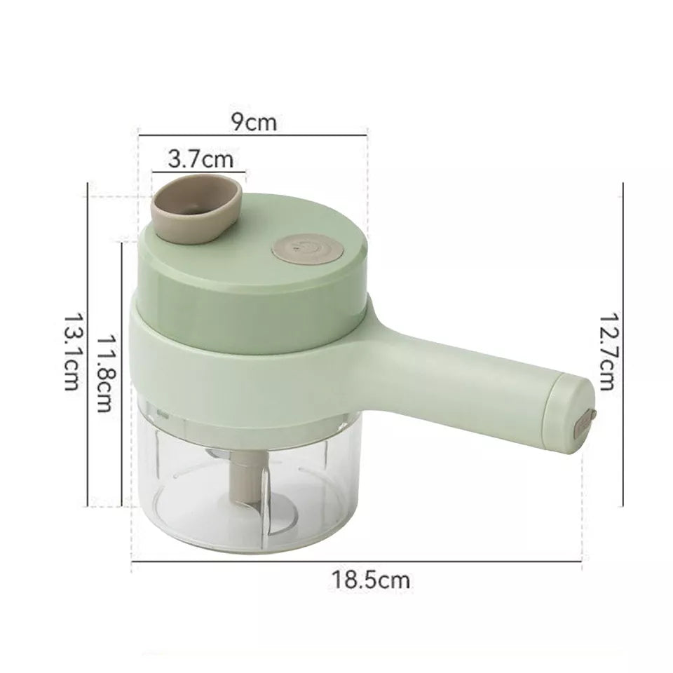 Fast-Cutting Electric Vegetable Chopper