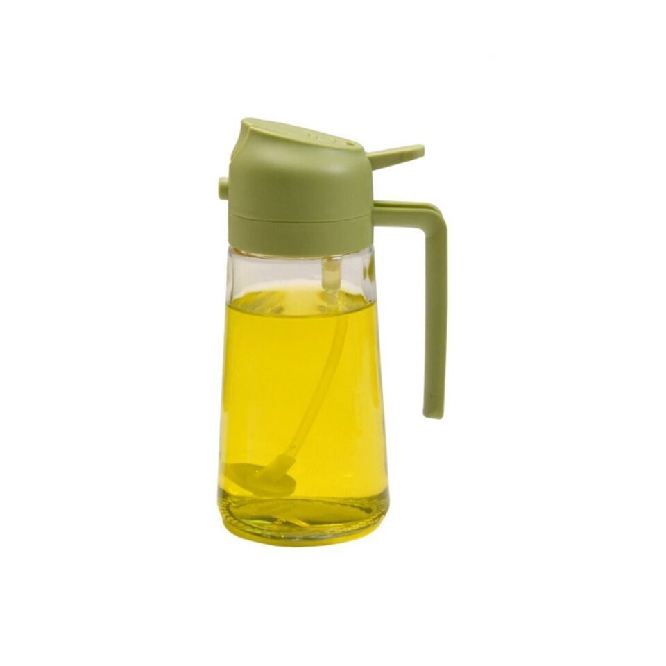 2-in-1 Oil Spray Bottle for Even Distribution