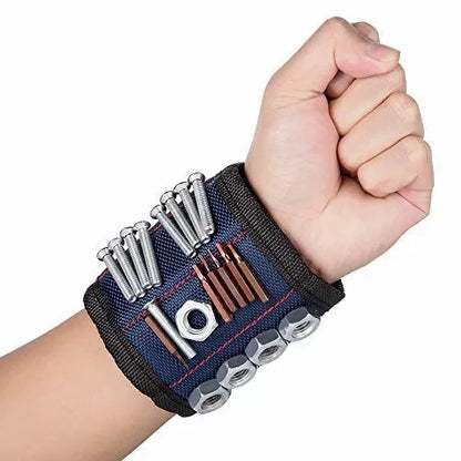 Magnetic Tool Holder Bracelet for Screws, Nails, and Small Parts – Practical Accessory for Craftsmen
