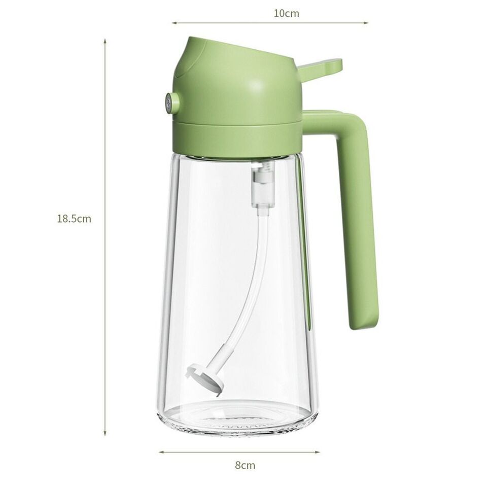2-in-1 Oil Spray Bottle for Even Distribution