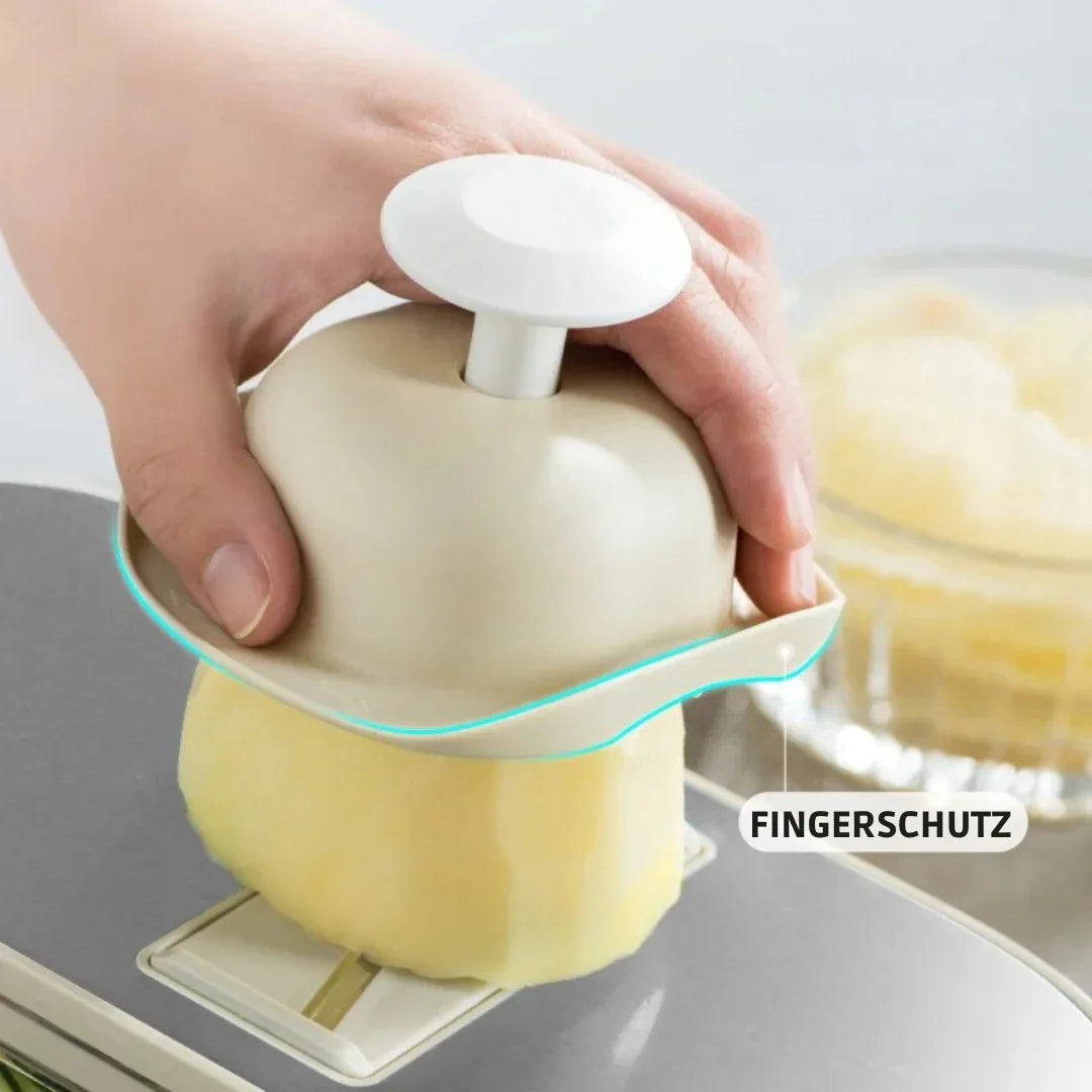 6-in-1 Vegetable Chopper Set – Stainless Steel Blades for Professional Cutting in Seconds