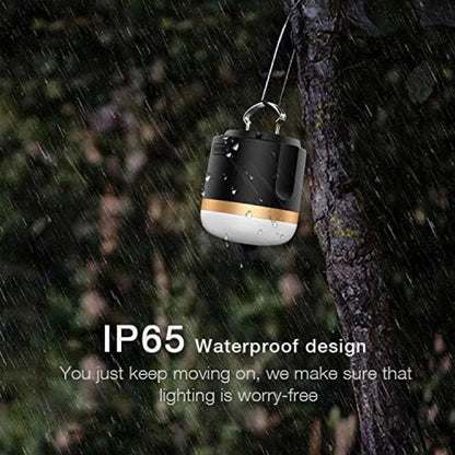 LED Camping Lamp with Power Bank – Rechargeable Outdoor-Ready Lamp