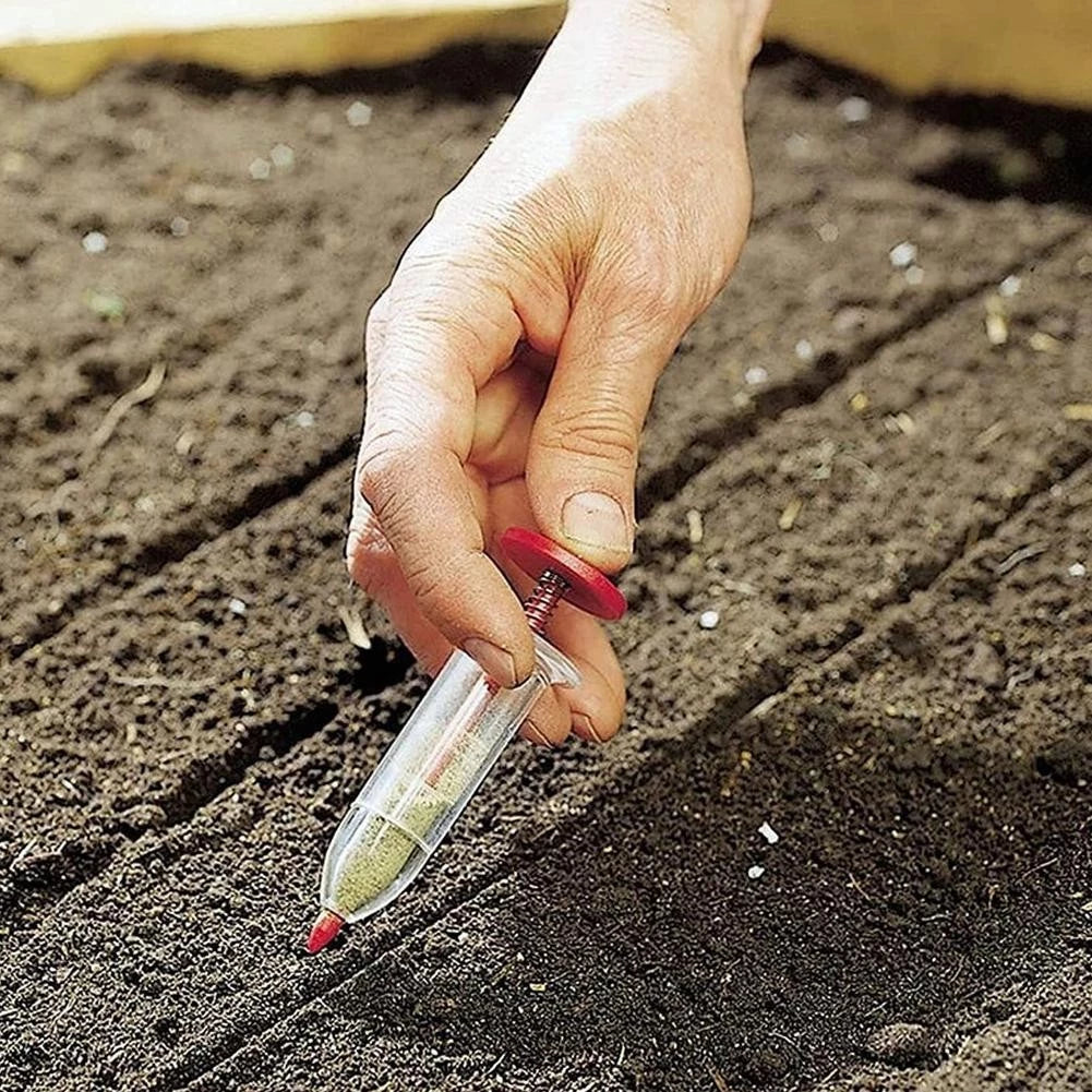 Precise Needle Seed Sower for Gardening – Even Seed Dispenser for Accurate Planting