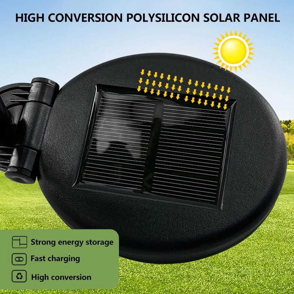 Solar-Powered Rose Lights – Garden Stakes with Solar Panel for Ambient Outdoor Lighting