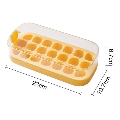 Ice Cube Box for Quick and Safe Ice Cube Extraction