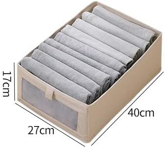 Space-Saving Foldable Storage Box for Closet Organization