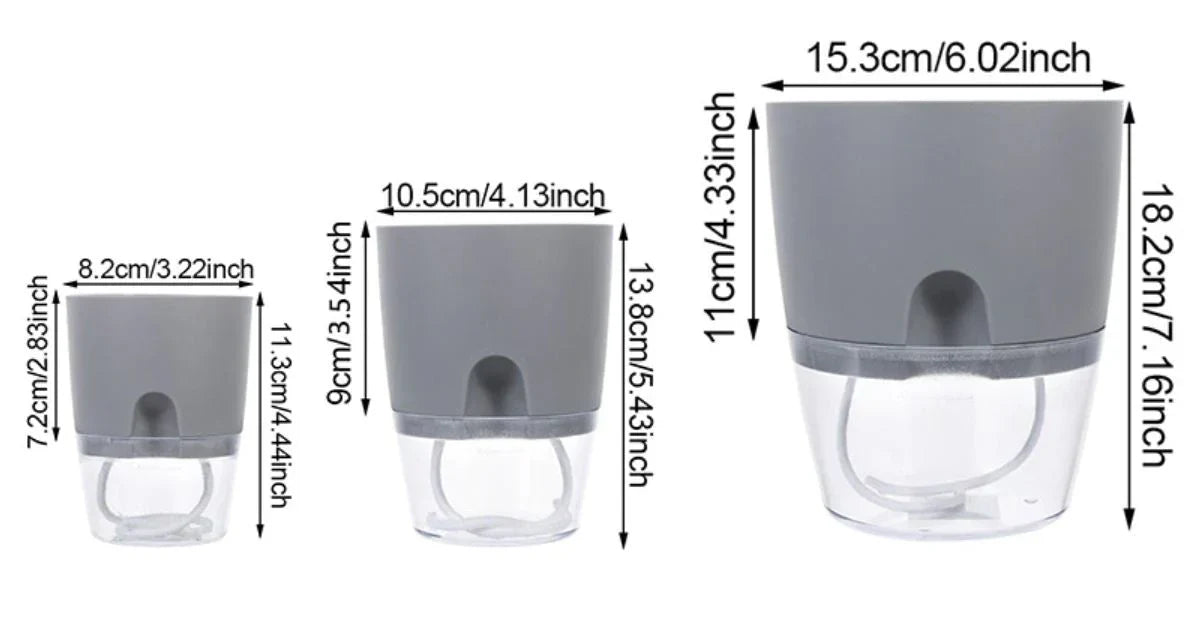 Self-Watering Plant Pot – Automatic Watering Planter