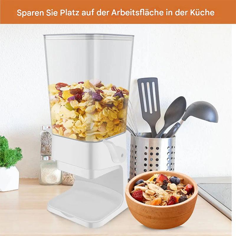 Vertical Food Dispenser for Dry Foods and Snacks