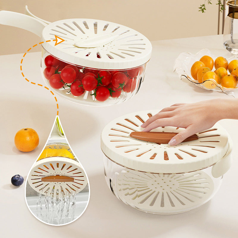 2-in-1 Draining Tray – Draining and Storage