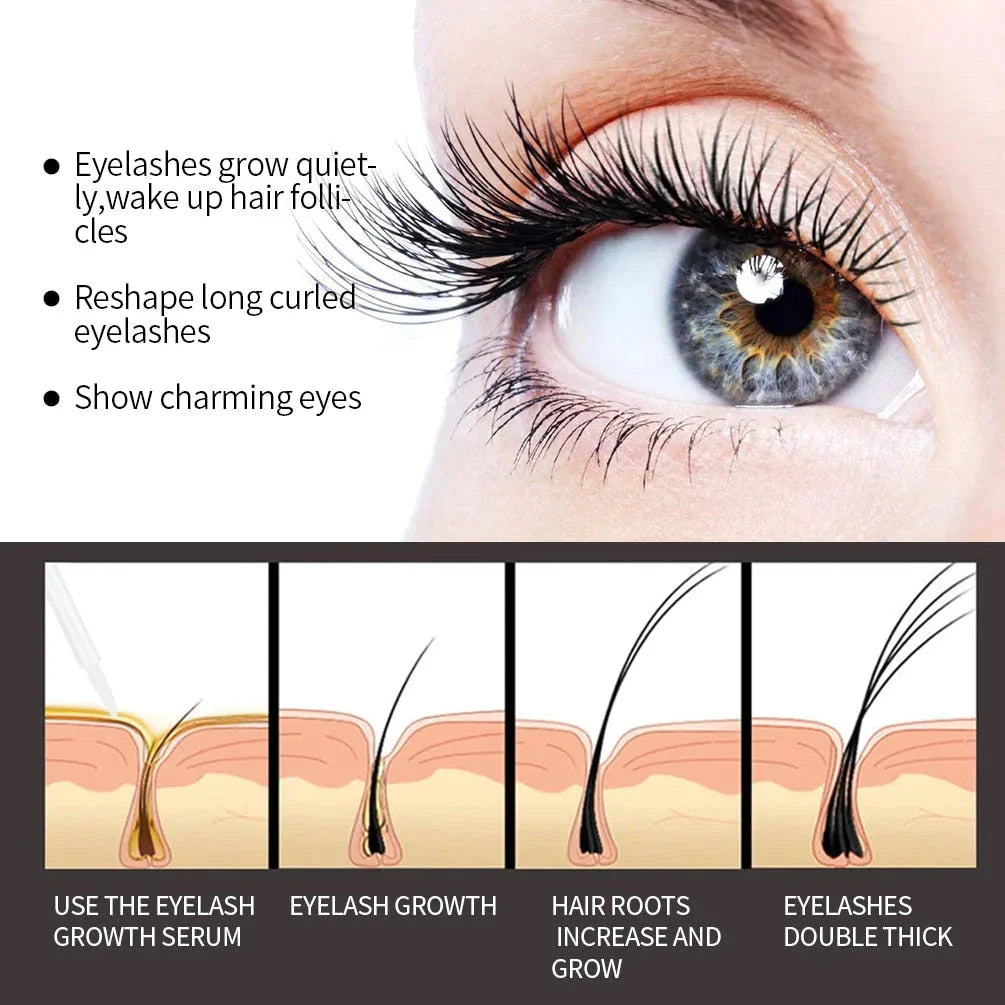 Eyelash Serum for Longer & Fuller Lashes – For Natural Beauty
