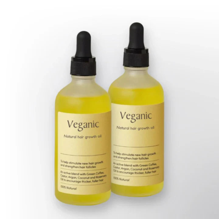 Vegans Hair Growth Oil – Natural Hair Growth Booster for Fuller Hair