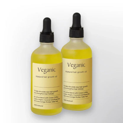 Vegans Hair Growth Oil – Natural Hair Growth Booster for Fuller Hair