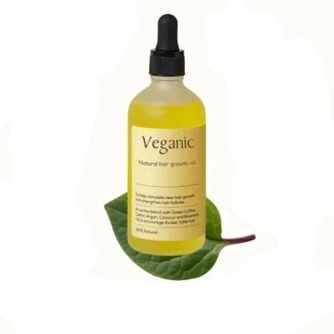 Vegans Hair Growth Oil – Natural Hair Growth Booster for Fuller Hair